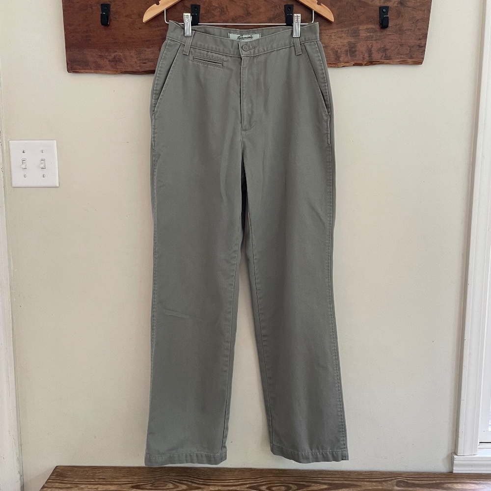 Penman’s | Vintage Grey Super High Rise Cotton Straight Leg Utility Pant Chino M
